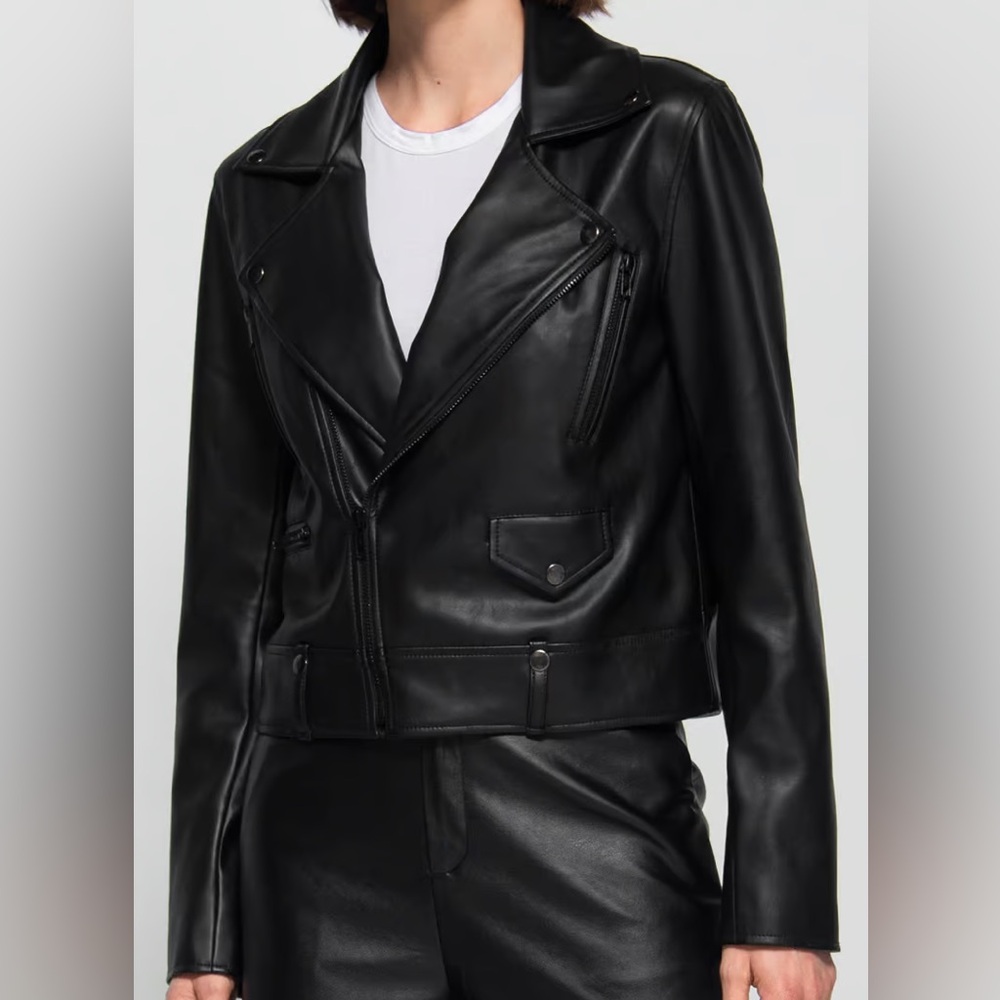 DAUNTLESS Elegant Black Vegan Fabric Jacket
